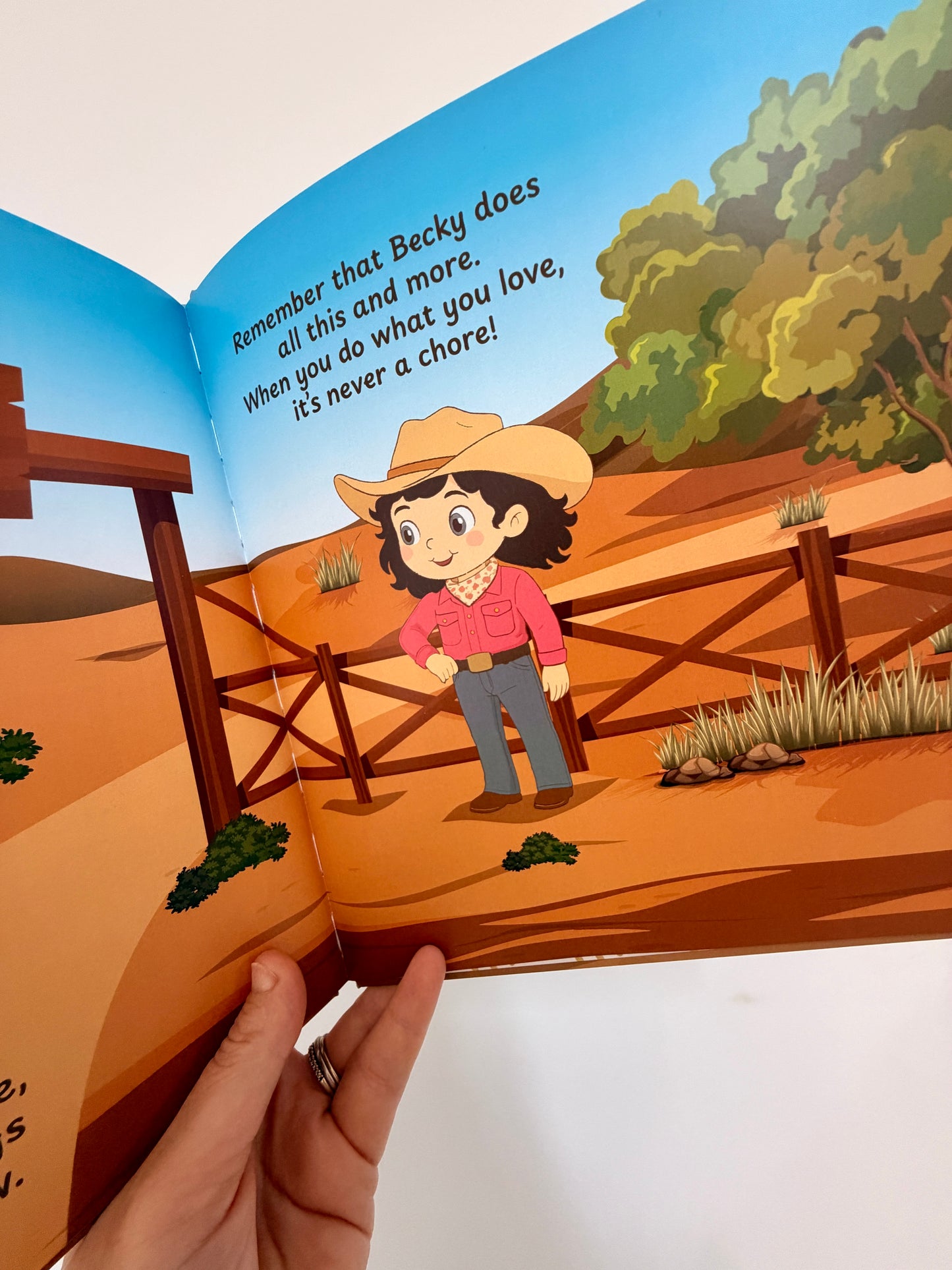 'Becky The Beef Farmer' Story Book